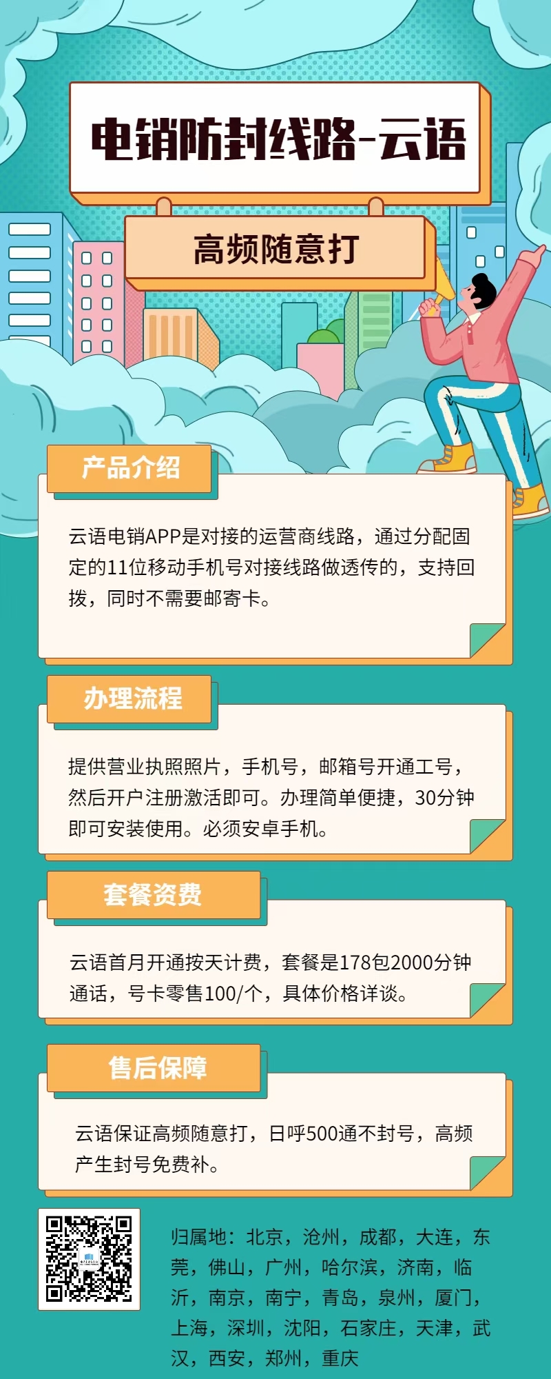防封電銷卡